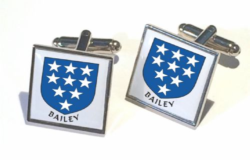 Family Crest Cufflinks Squ